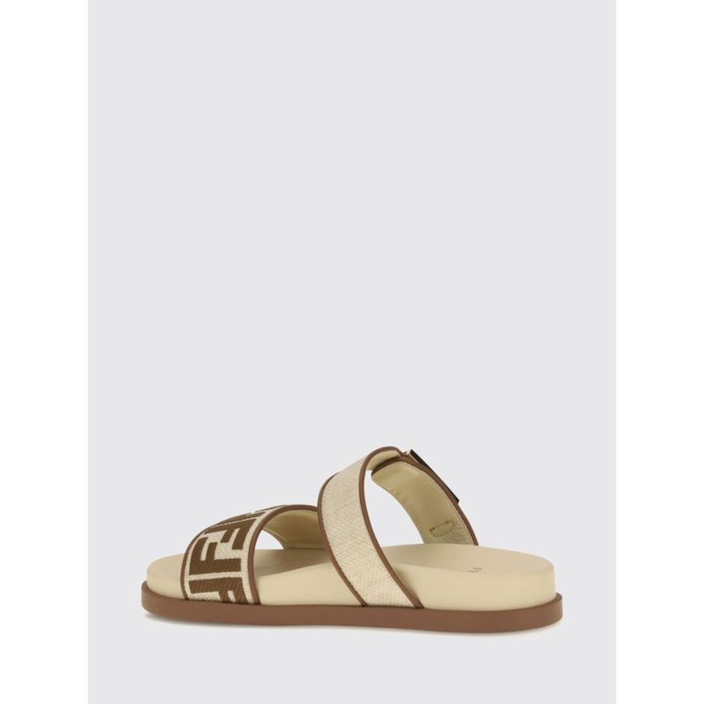 Fendi Heeled Sandal Woman Brown - Picture 3 of 3